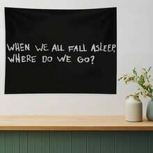 Rapper Tapestry Billie Art Music Album Cover Flag Tapestry For Room Aesthetic Living Room Home Office Bedroom Party Decorations College Dorm Decor - Hồng - Xem 4