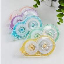 5 件/包经典修正带，学生文具用品，大容量修正带，多色可选 - 藍色 - 查看 8