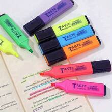 Shuttle Art Pastel Highlighters, 8 Assorted Macaron Colors Highlighter Pens, Chisel Tip Dry-Quickly  Highlighter Markers For Adults In The Home School Office