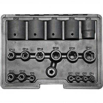 46pcs 1/4" Drive Ratchet Wrench Socket Set With Bit Set, Metric And Extension Bar, For Automotive Repair, Automotive Repair Tools, Ratchet Torque Wrench Combo Tool Kit, Industrial And Scientific Manual Tools, Power And Hand Tools, Socket And Wrench Set