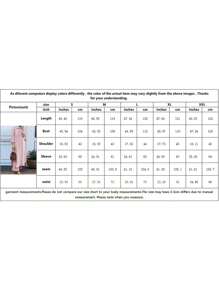 女士优雅休闲纯色纽扣设计灯笼袖长外套和阔腿裤套装，时尚休闲优雅可爱阿拉伯风格长裙两件套，适合春夏秋冬 - 黑色 - 查看 9