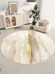 1pc Ink Gradient High-End Decorative Carpet, Faux Wool Fluffy Rug, Decorative Carpet, Bedroom Decor, Small Rug, Carpet, Home Decor, Living Room Carpet, Living Room Small Rug, Bedroom Carpet, Living Room Home Decor, Outdoor Rug, Washable Carpet - Multicolor - View 1