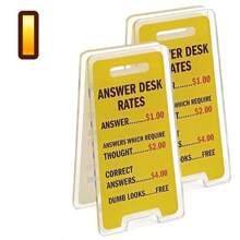 Acrylic Desk Sign "I Will Be Back In 10 Minutes, But If I Don't Come Back, Please Read This Sign Again" Humorous Office Decoration, Unisex Colleague Gifts, Multifunctional Room With Various Slogan Decorations.Desk Accessories,Desk Accessories Office,Office Decor,Office Decor And Accessories, Room Decor Home Decor Ornaments Home Miniature Things