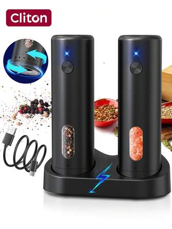 CLITON Electric Salt & Pepper Grinders