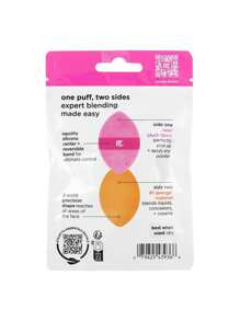 Real Techniques Milagrosa esponja de maquillaje 2 en 1, de doble cara, de tamaño completo, con banda elástica reversible, punta de precisión, para líquidos, cremas y polvos, 1 pieza, maquillaje, barato, decoración de habitación, tocador, viaje, dormitorio, accesorios de maquillaje, esponja, mezclador de maquillaje, borla de polvo, esponja de maquillaje, barato, rellenos de calcetines, maquillaje, herramientas de maquillaje, cosas baratas, regalos, regalos para mujeres, regalos de Navidad - Naranja - Ver 10