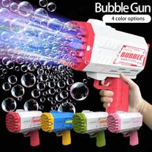 40-Hole Handheld Bubble Machine Automatic Toy Bubble Gun Outdoor Wedding Event Props Birthday Party Favors Outdoor Water Play Christmas Toys Favors No Bubble Liquid No Batteries