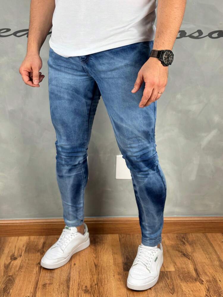 Premium Super Skinny Basic Jeans 01 - Rửa trung bình - Xem 6