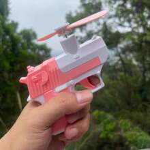 Ventilatore portatile a forma di carota, pistola giocattolo mini portatile, giocattolo estivo, giocattolo antistress, regalo per amici, regalo di compleanno