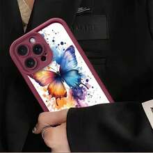 [Teléfono] Adecuado 15 Plus 16 Pro Xs 11 12 13 14 Pro 8 Plus 5 SE 2022 SE2 SE3 Teléfono Ojo Escalera Arte Pintura al óleo Colorido Fondo blanco Retro Gama alta A prueba de golpes Cubierta protectora suave Hombres - Colores mixtos 1 - Ver 5