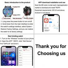 2025新款男士运动健身智能手表GT5 Max，1.85英寸AMOLED全触控彩色屏幕，GPS运动轨迹，合金表壳，指南针，多种运动模式，健身追踪手表，无线通话，语音助手，410mAh电池，音乐控制，NFC近场通信，睡眠监测，女士智能手表，GT4智能手表升级版，兼容安卓系统，理想的礼物，生日礼物，父亲节礼物，母亲节礼物。