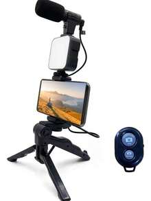 Phone External Flashes & Selfie Lights - Black - View 9