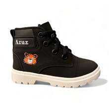 Baby Tiger Children's Combat Boots - màu đen - Xem 1