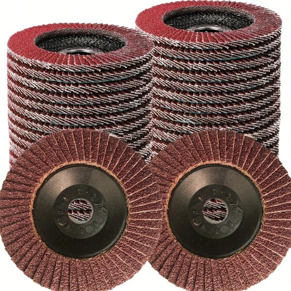 10pcs 4-Inch Diamond Grinding Wheels - Heavy Duty Metal Rust Removal & Polishing Discs For Angle Grinders | High Performance Grinding Tools For Automotive Repair, Construction Work & DIY Metal Projects