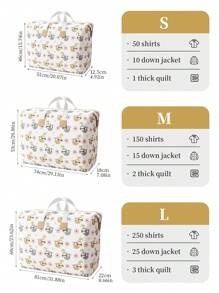 1 حقيبة تخزين للروضة، حقيبة تخزين ممتعة للأطفال، حقيبة تخزين ذات مقبضين، حقيبة تخزين متنوعة لغرفة الطفل، حقيبة فرز كرتونية بيضاء، مصنوعة من قماش قابل للتنفس وإعادة الاستخدام، مناسبة لتخزين ملابس الأطفال والألعاب الصغيرة وبطانيات وغيرها اليوم الوطني السعودي,اليوم الوطني,توزيعات اليوم الوطني السعودي شنطه,شنطه مدرسه,شنط مدرسيه للبنات منظمات,منظمات التسريحه,منظم اليوم الوطني السعودي,اليوم الوطني,هداياتخزين الملابس منظمي التخزين