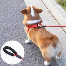 2pcs/Set Adjustable Triangle Breathable Nylon Dog Harness Leash Set For Small Dogs