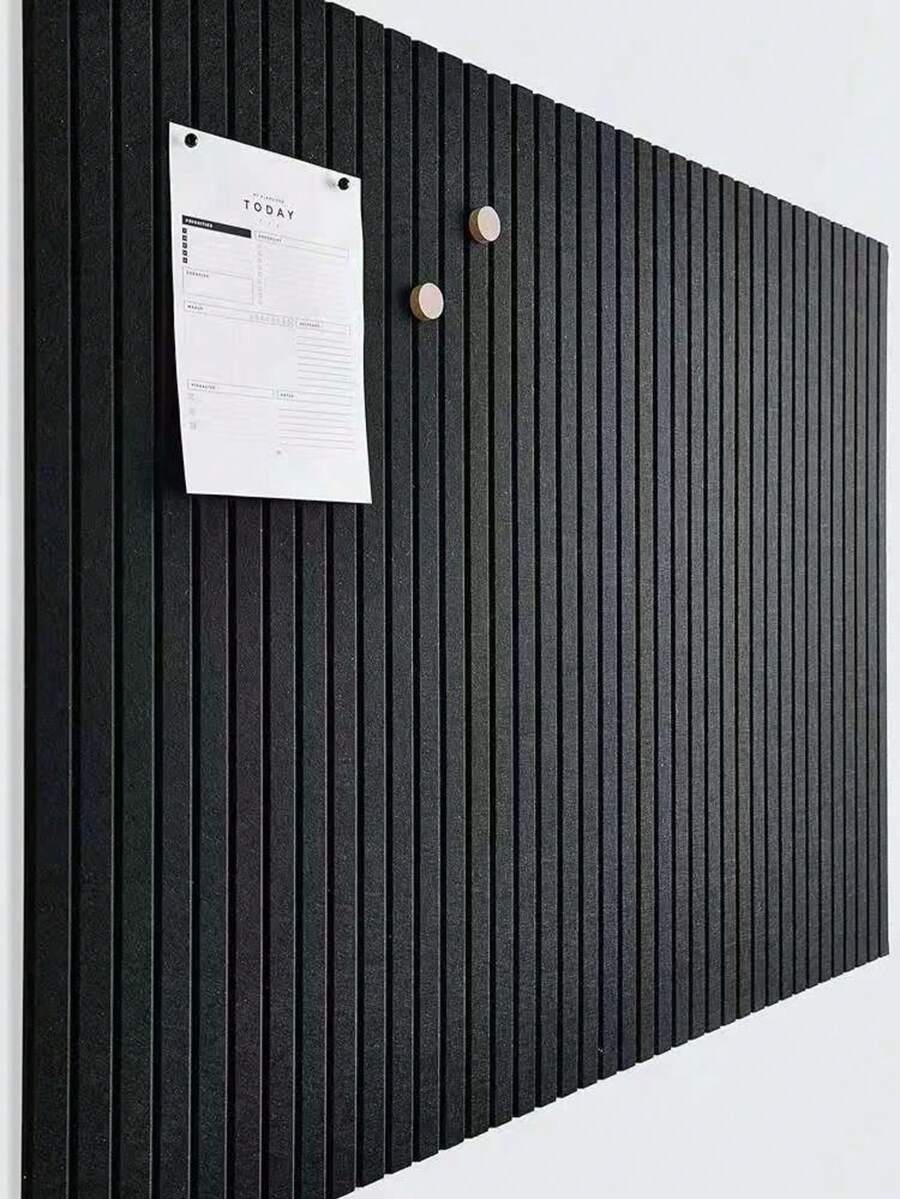 23.6 X 35.5 Inch (6 Pcs 12 Inch) 3D Acoustic Velvet Wall Panels - Removable Adhesive Wall Tiles For Soundproofing, Memo Board, Photo Display, Bulletin Board, Message Board, Life & Work Planning Wall, Decorative Panels, Ideal For Home Office Wall Decor, Suitable For Home, Office And School DIY Enthusiasts, Great For Housewarming Decor, Back To School Supplies, Christmas, New Year Renovation Accessories, New Year Gift - one-size - View 1
