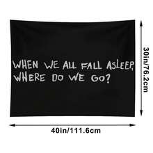 Rapper Tapestry Billie Art Music Album Cover Flag Tapestry For Room Aesthetic Living Room Home Office Bedroom Party Decorations College Dorm Decor - Hồng - Xem 9