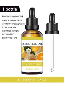 100ml Household Pack 10 Scents Essential Oils, Plant-Based Fragrance, Suitable For Diffuser, Humidifier, Air Freshener, Candle & Soap Making, Women's Gift & Multi-Purpose Use