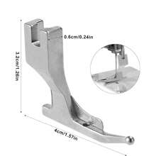 工业缝纫机工具P369婚礼珠片亮片布料压脚无锤珠固定针迹配件亮片/婚纱时尚布料无珠专用压脚