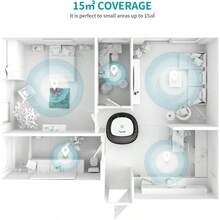 DehumidifierHysure Quiet And Portable Dehumidifier Electric 600ml For Small Rooms Bathroom Bedroom Wardrobe Room Closet Crawl Space White