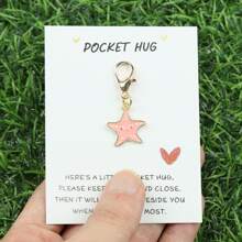 1pc/4pcs/5pcs/10pcs Ocean Themed Hugging Cards, Ocean Keychains, Ocean Thank You Cards, Shark, Manta Ray, Seahorse, Whale, Starfish, Shell Pendant Decorations For Wallet, Backpack, Car Keys, Best Gifts For Ocean Lovers On Teacher's Day, Graduation, Birthday, Wedding, Bachelorette Party, Easter, Mother's Day, Father's Day Bag Accessories Lanyards With Id Holder Car Accessories Bag Charms - Multicolor - View 5