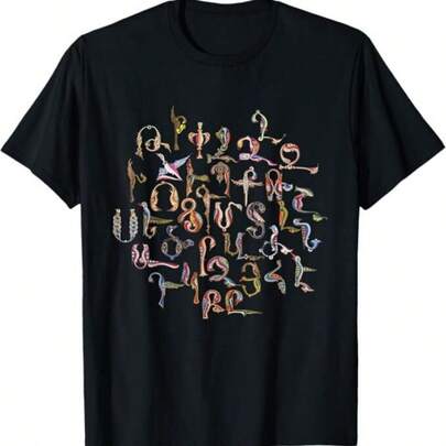 Armenian Alphabet Birds Armenia Symbols T-Shirt