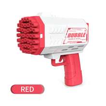 40-Hole Handheld Bubble Machine Automatic Toy Bubble Gun Outdoor Wedding Event Props Birthday Party Favors Outdoor Water Play Christmas Toys Favors No Bubble Liquid No Batteries