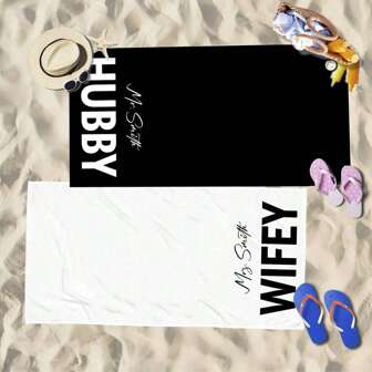 Name Customized Microfiber Beach Towel Large Quick Dry Lightweight Oversized Sand Free Blanket Gift Idea For Friend Bestie Girlfriend Boyfriend Him Her Parents Cool Novelty Fun Gag Fancy 2024 Party Travel Outdoor Holiday Pool Swim Essential Shower Towels For Beaty Salon, Hotel Sports,Home Essentials, Towel, Skin Care