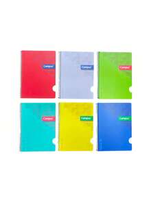 QUADERNO ORIGINALE CAMPUS, BLOCCO A SPIRALE FORMATO A4, COPERTINA IN POLIPROPILENE, 80 FOGLI, 90 G, GRIGLIA DA 4 MM, CONFEZIONE DA 6 UNITÀ, ALTA QUALITÀ PER DURARE L'INTERO CORSO - A4 - Visualizzare 2