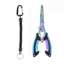 6.3-Inch Fishing Pliers, Stainless Steel Fishing Needle-Nose Pliers, Fishhook Remover, Braided Line Scissors, Cutter, Rust-Proof Fishing Multi-Purpose Tool, Suitable For Saltwater And Freshwater, Outdoor Fishing Supplies