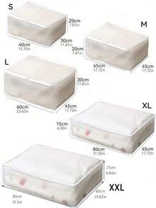 Large Capacity Foldable Fabric Storage Bag - Suitable For Bedding, Clothes, Pillows, Quilts - Suitable For Home, Bedroom, Dormitory, Spa Center Wardrobes - Gray Woven Material, No Need For Electricity,Christmas/Halloween Laundry Storage And Storage Bag.This Product Is Foldable And Unsupported