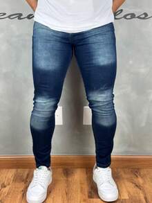 Premium Super Skinny Basic Jeans 01 - Light Wash - View 3