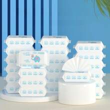 8pcs/Pack Daily Cleaning Wet Wipes, Adult Care Wet Tissues, Suitable For Outdoor, Travel, Students, Kitchen, Bathroom, Home, Picnic, Christmas