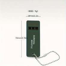 High-Frequency Survival Whistle - Durable PP Material, Perfect Choice For Outdoor Hiking And Camping Emergency, Best Christmas Gift