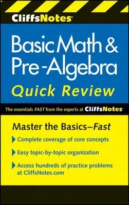 Pre-Owned CliffsNotes Basic Math And Pre-Algebra Quick Review: 2nd Edition (Paperback) By Jerry Bobrow - Sách đơn - Xem 1