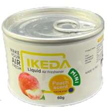 Odświeżacz powietrza do samochodu: Płynny pojemnik o smaku ananasa | Usuwa nieprzyjemne zapachy | Odświeżacz powietrza | Długotrwały zapach | Środek do usuwania dymu | Nadaje się do samochodu i domu | 60 gramów | 1 pojemnik