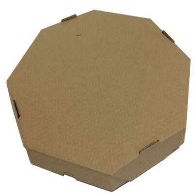 Caixa de Pizza Grande 35 cm Kraft Lisa 25 un micro ondualdo