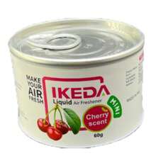 Odświeżacz powietrza do samochodu: Płynny pojemnik o smaku ananasa | Usuwa nieprzyjemne zapachy | Odświeżacz powietrza | Długotrwały zapach | Środek do usuwania dymu | Nadaje się do samochodu i domu | 60 gramów | 1 pojemnik