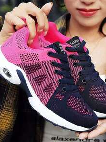 Women Sports Shoes - Red - View 3