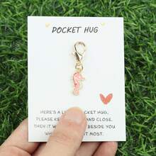 1pc/4pcs/5pcs/10pcs Ocean Themed Hugging Cards, Ocean Keychains, Ocean Thank You Cards, Shark, Manta Ray, Seahorse, Whale, Starfish, Shell Pendant Decorations For Wallet, Backpack, Car Keys, Best Gifts For Ocean Lovers On Teacher's Day, Graduation, Birthday, Wedding, Bachelorette Party, Easter, Mother's Day, Father's Day Bag Accessories Lanyards With Id Holder Car Accessories Bag Charms - Multicolor - View 18