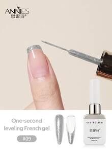 annies 12ML One-Second Flow-Leveling French Manicure Gel Polish 2025 New Model High Saturation Outline Painting Gel Exclusively For Nail Salons 1pc/12pcs