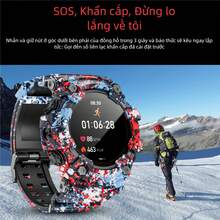 LOKMAT ATTACK GT Smartwatch With Bluetooth Calling, Push Notifications, Call Reminders, Flashlight, Compass, Multi-Function, Heart Rate, Blood Oxygen, Sleep, Health Monitoring, IP68 Waterproof, Multiple Sports Modes, A Wide Range Of Dial Options, And A Triple-Proof Design. - ATTACK GT - View 11