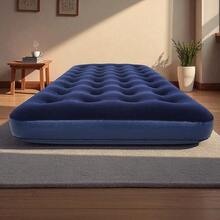 Colchón Inflable Matrimonial Cama De Aire Camping - Azul Marino - Ver 5