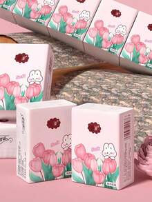 20 paquetes de pañuelos portátiles hechos de madera natural, pequeñas bolsas de papel de seda, pañuelos de papel de 3 capas, bolsa individual de toalla facial linda, adecuada para regalos de boda y fiestas. De alta calidad para uso facial, de baño y de tejido, duraderos y absorbentes, muy adecuados para el hogar, dormitorio, oficina y artículos al aire libre