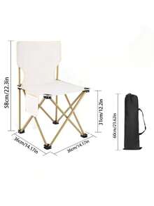 1 Ghế xếp ngoài trời Ghế cắm trại Ghế câu cá Ghế tự lái Du lịch Vẽ phác thảo Ghế cuộn gà di động - Nhiều màu - Xem 2