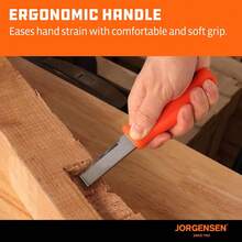 Wood Chisel Knife With Sheath, Wood Chisel For Woodworking With Ergonomic Handle, SK5 Carbon Steel Blade, Full Tang Design, For Carving, Whittling, Splitting,11917837 - Vàng - Xem 7