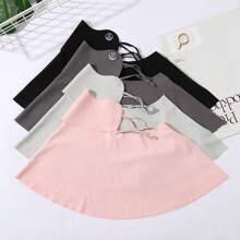 1 件无缝多透气防晒面罩防紫外线薄面纱遮阳面罩颈部保护一体式面罩