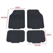 4件套通用汽车脚垫套装 - 防水、防滑、易清洁。收到后，请放置于通风处1-2天，异味即可散去。 - 黑色 - 查看 6