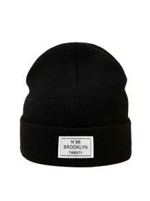 1 件儿童针织帽，简约时尚针织帽，男女通用，头围较大，保暖防风，适合秋冬季 - 1PC - 查看 7