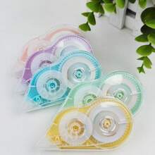 5 件/包经典修正带，学生文具用品，大容量修正带，多色可选 - 藍色 - 查看 5